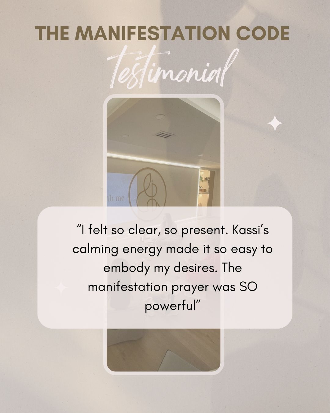 Testimonials - Manifestation code workshop Testimonials - Manifestation code workshop